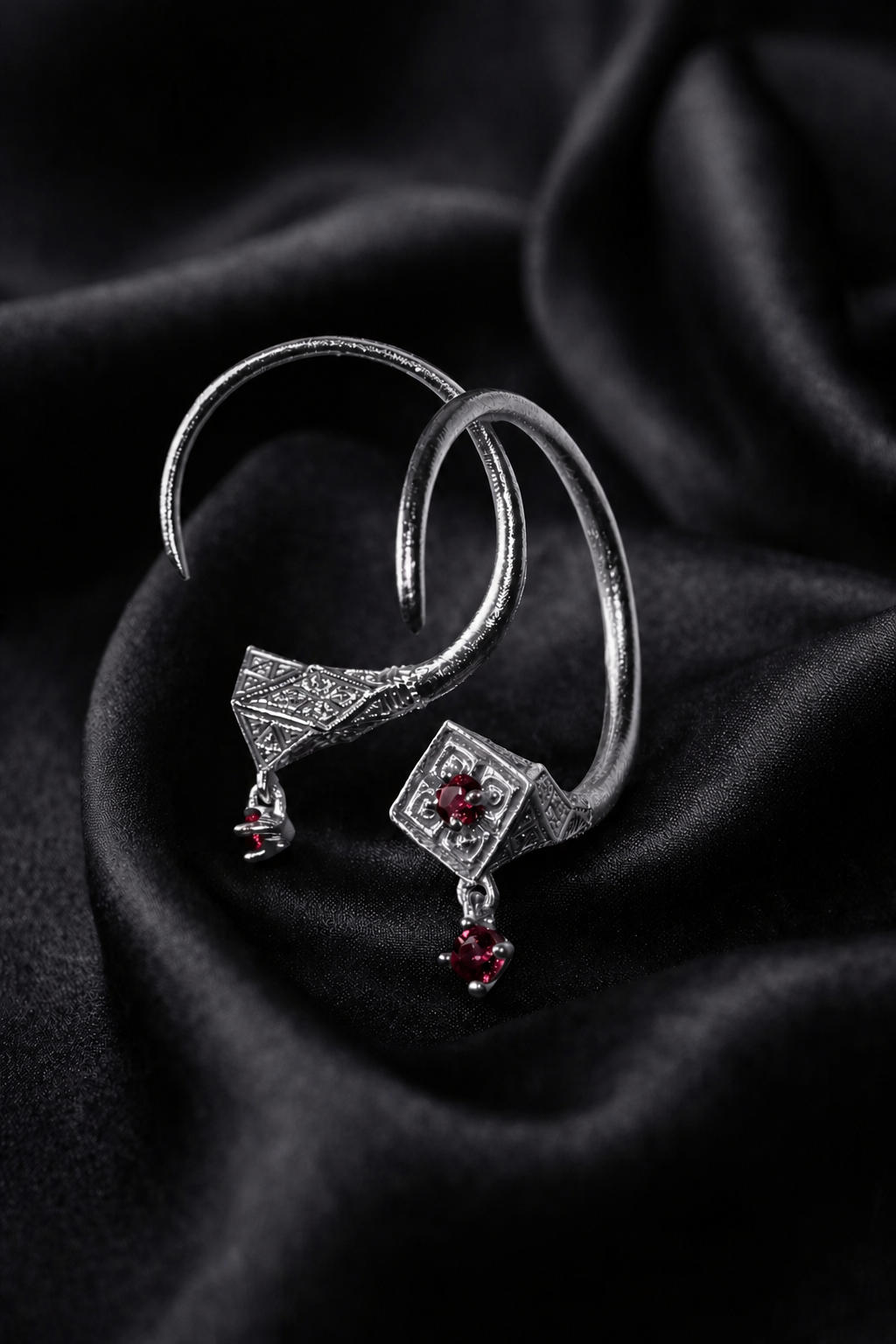 Tuareg Guardian Hoops