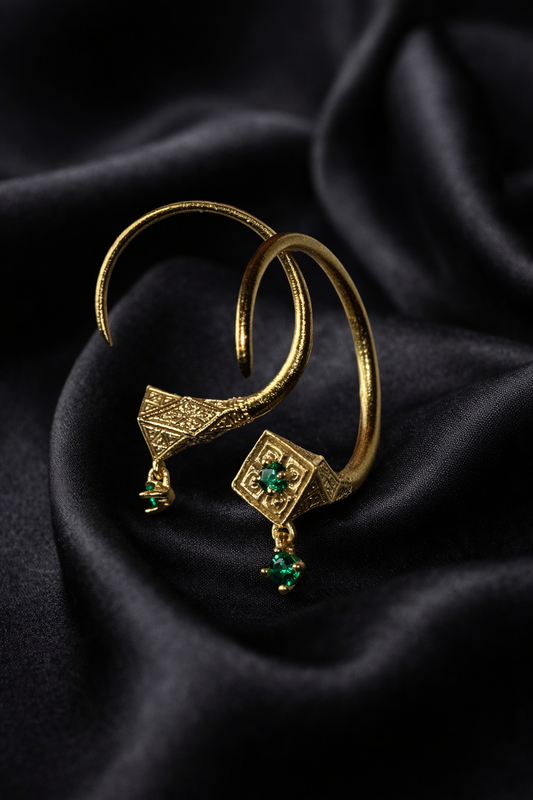 Tuareg Guardian Hoops