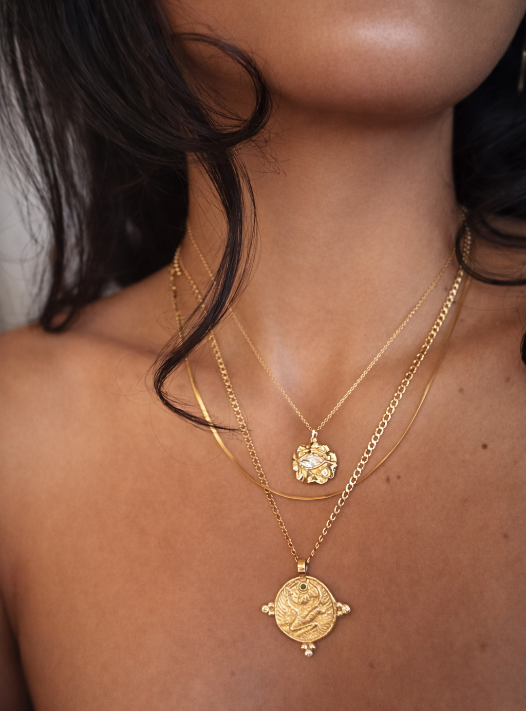 Marquise of Horus Pendant