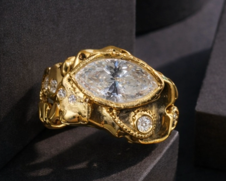Marquise of Horus Ring