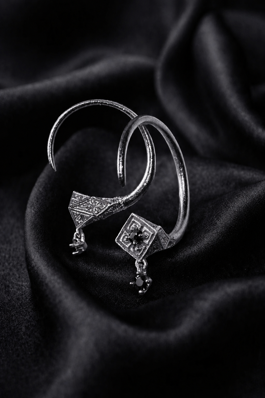 Tuareg Guardian Hoops